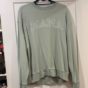 Green Crewneck Sweater